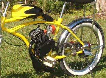 gas powered motors for bicycles