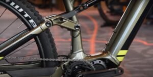 Suspension linkage on Cannondale Moterra Neo 5