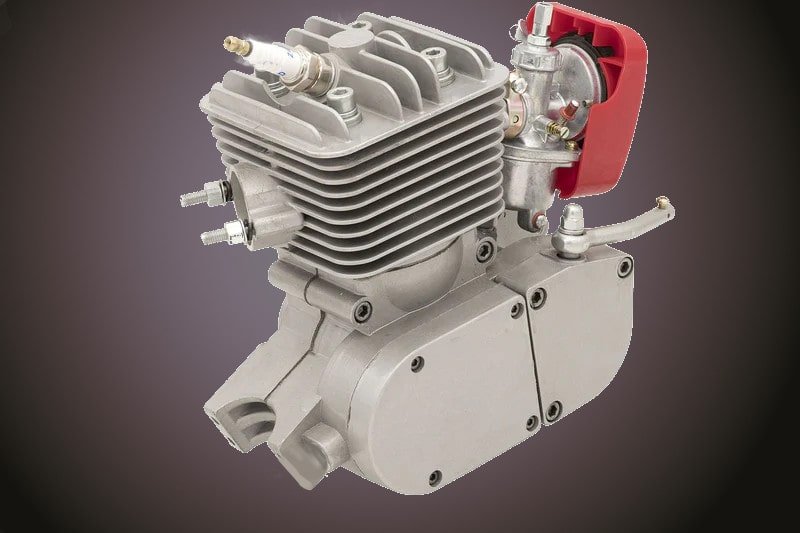 100cc bicycle motor left side